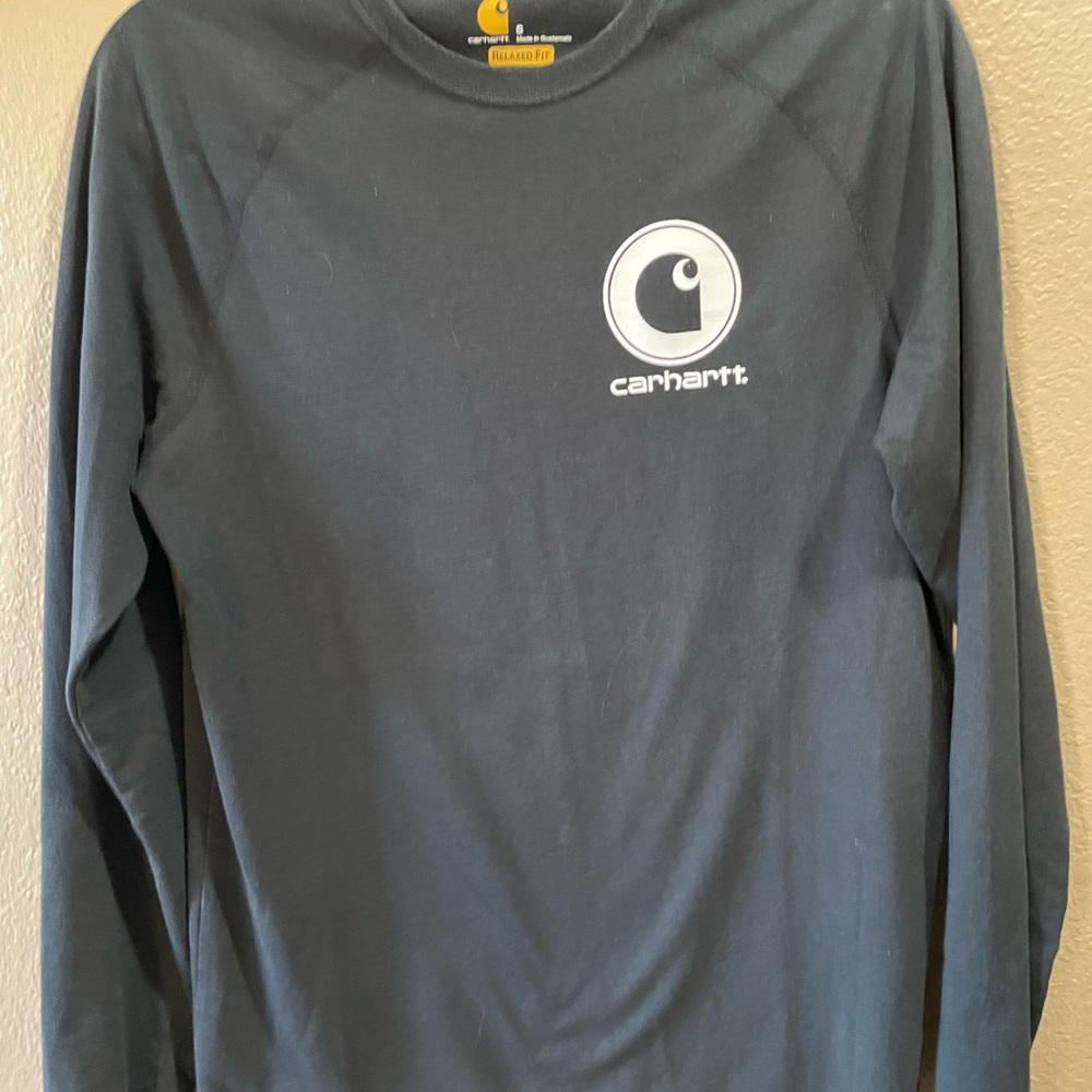 Carhartt Relaxed Fit Long Sleeve T Shirt, size Small
